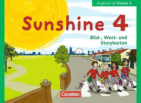 Sunshine - Allgemeine Ausgabe / Bayern / 4. Schuljahr - Bild-, Wort- und Storykarten