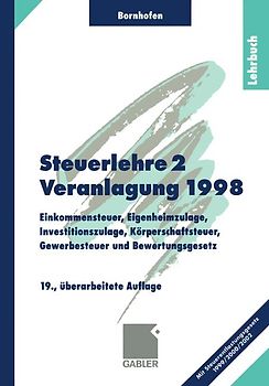 Steuerlehre 2 Veranlagung 1998