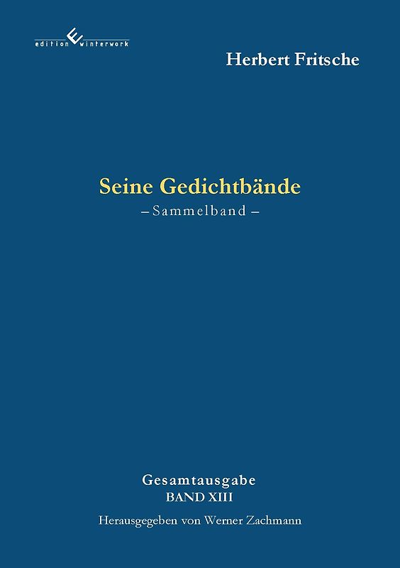 Gedicht-Bände – Sammelband