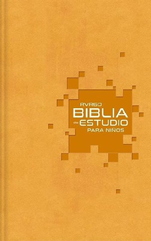 Rvr60 Biblia de Estudio Para Niños, Leathersoft, Mango