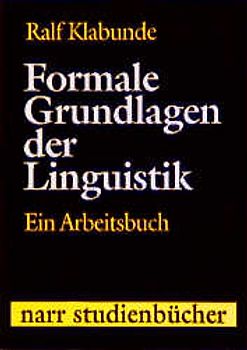Formale Grundlagen der Linguistik