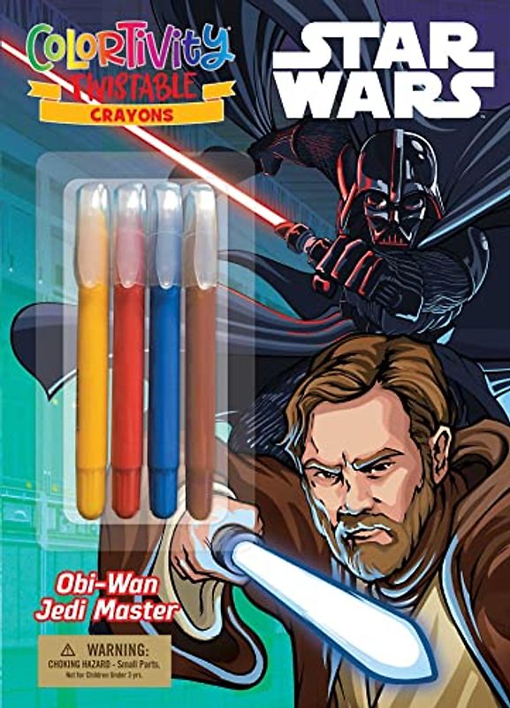 Obi-wan Jedi Master: With Twist-up Crayons (Star Wars)