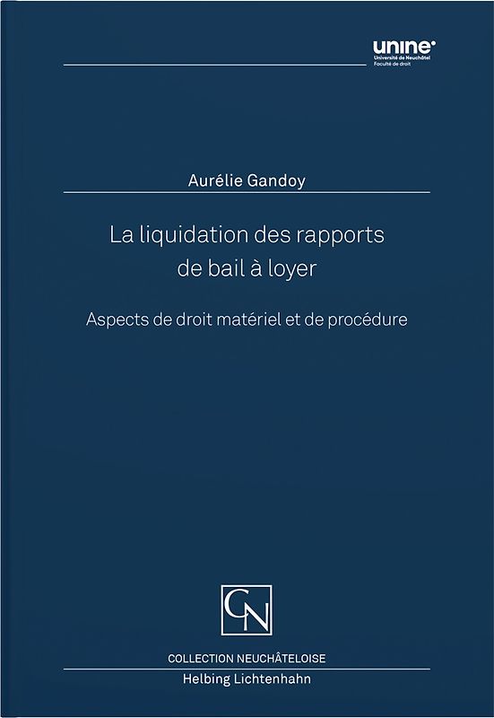 La liquidation des rapports de bail à loyer