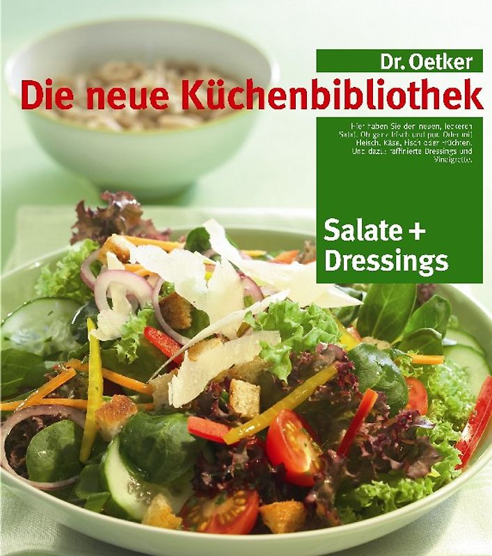 Salate und moderne Dressings