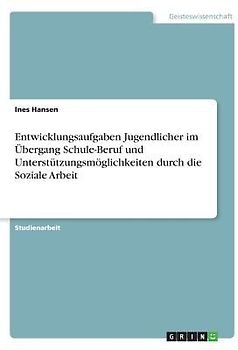 Entwicklungsaufgaben Jugendlicher im Übergang Schule-Beruf und Unterstützungsmöglichkeiten durch die Soziale Arbeit