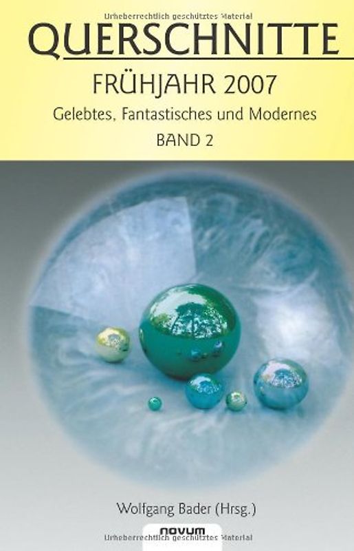 Querschnitte Frühjahr 2007 /Band 2