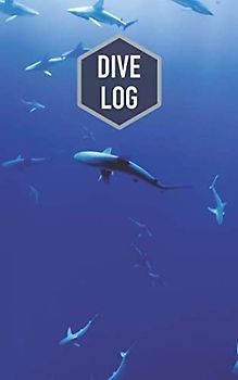 Dive Log: Logbook for 100 Dives / Cover: Shark