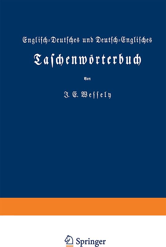 Englisch-Deutsches und Deutsch-Englisches Taschenwörterbuch