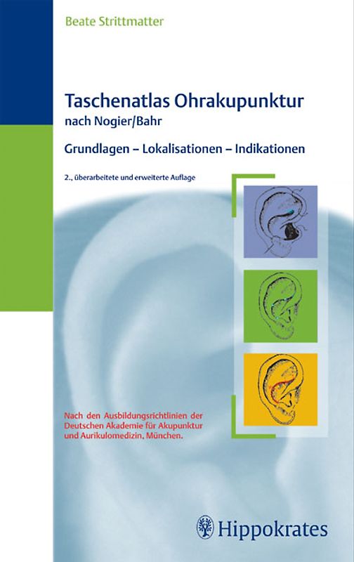 Taschenatlas Ohrakupunktur nach Nogier/Bahr