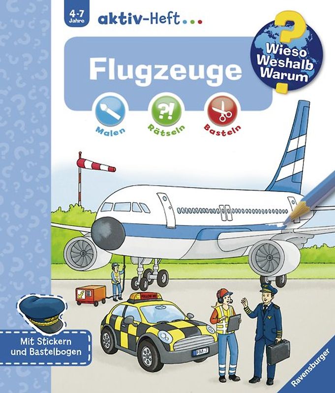 Wieso? Weshalb? Warum? aktiv-Heft - Flugzeuge