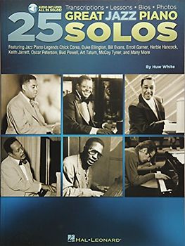 25 Great Jazz Piano Solos - Transcriptions * Lessons * BIOS * Photos (Book/Online Audio)