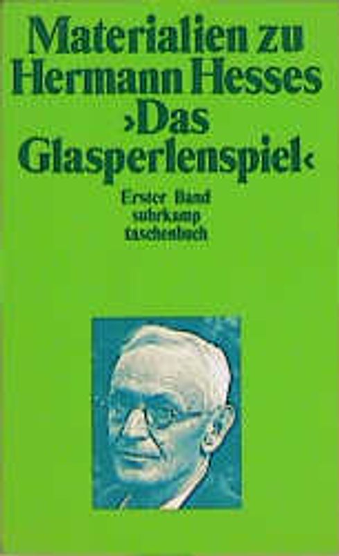 Materialien zu Hermann Hesses »Das Glasperlenspiel«