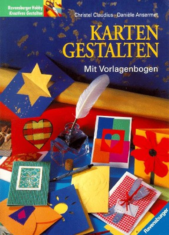 Karten gestalten. Mit Vorlagenbogen