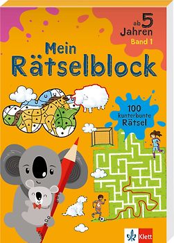 Klett Mein Rätselblock ab 5 Jahren Band 1