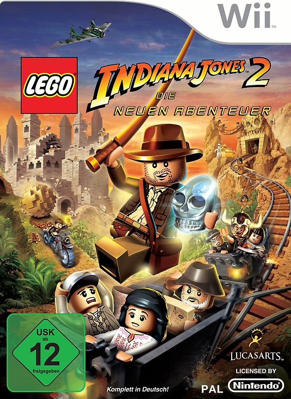 Lego Indiana Jones 2 - Die neuen Abenteuer [Software Pyramide] Nintendo Wii