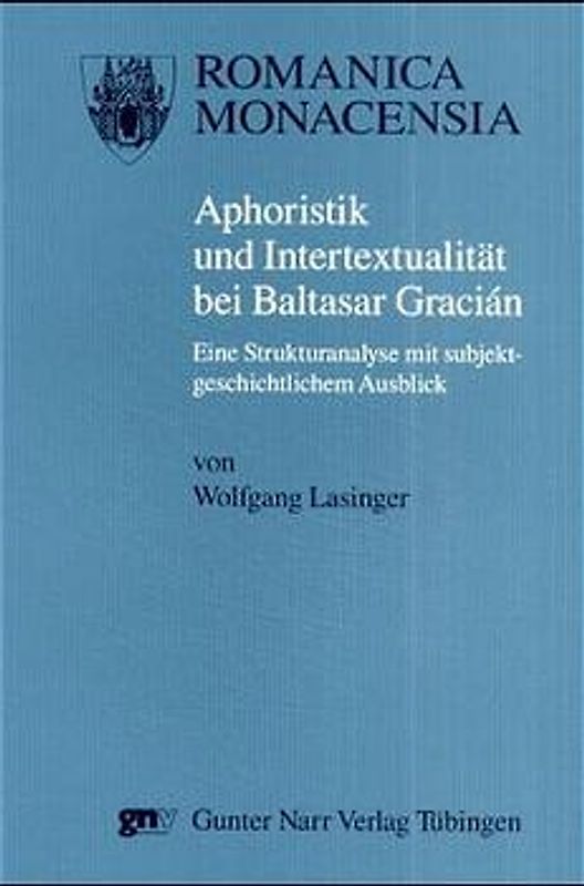 Aphoristik und Intertextualität bei Baltasar Gracián