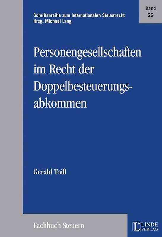 Personengesellschaften im Recht der Doppelbesteuerungsabkommen