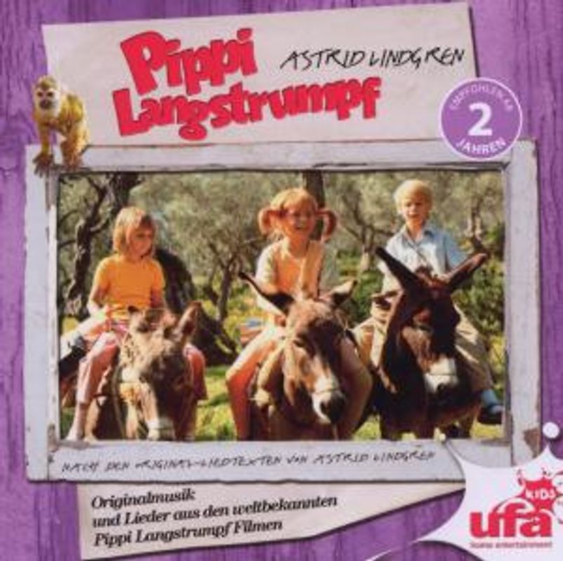 Astrid Lindgren - Pippi Langstrumpf Musik-CD