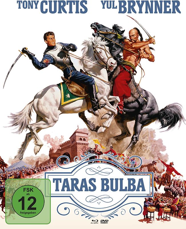 Taras Bulba [Mediabook + DVD, Cover A] Blu-ray Disc