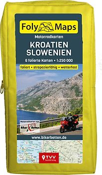 FolyMaps Motorradkarten Kroatien Slowenien
