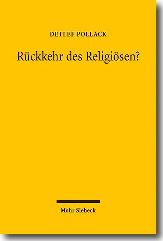 Rückkehr des Religiösen?