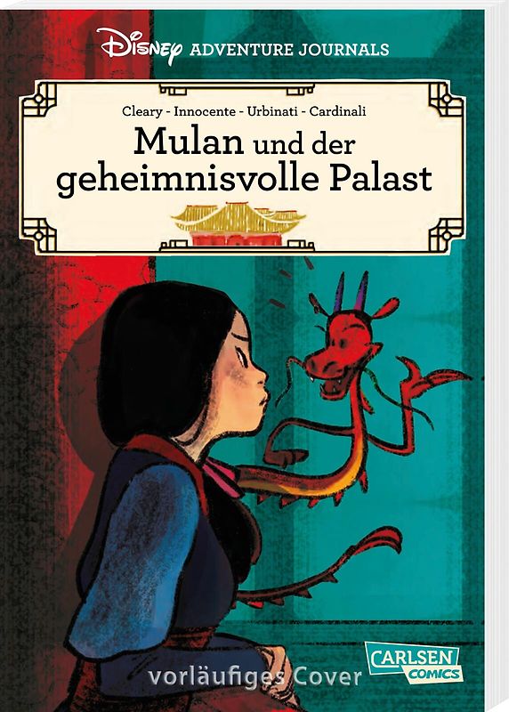 Disney Adventure Journals: Mulan und der geheimnisvolle Palast