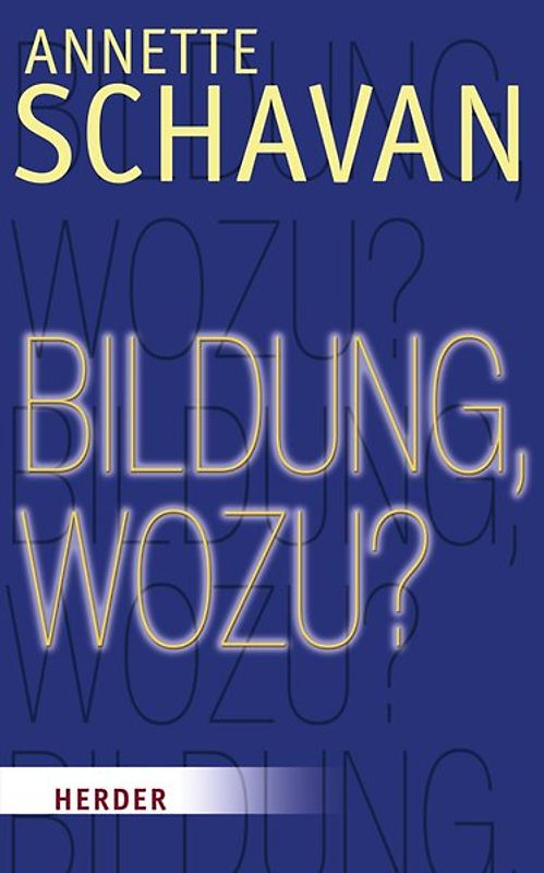 Bildung wozu?