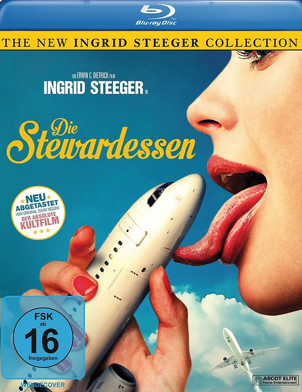 Die Stewardessen [The New Ingrid Steeger Collection] Blu-ray Disc