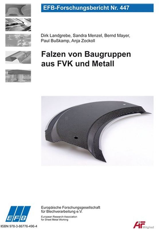 Falzen von Baugruppen aus FVK und Metall