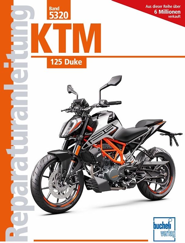 KTM 125 Duke ab Modelljahr 2011 und RC 125 ab Modelljahr 2014