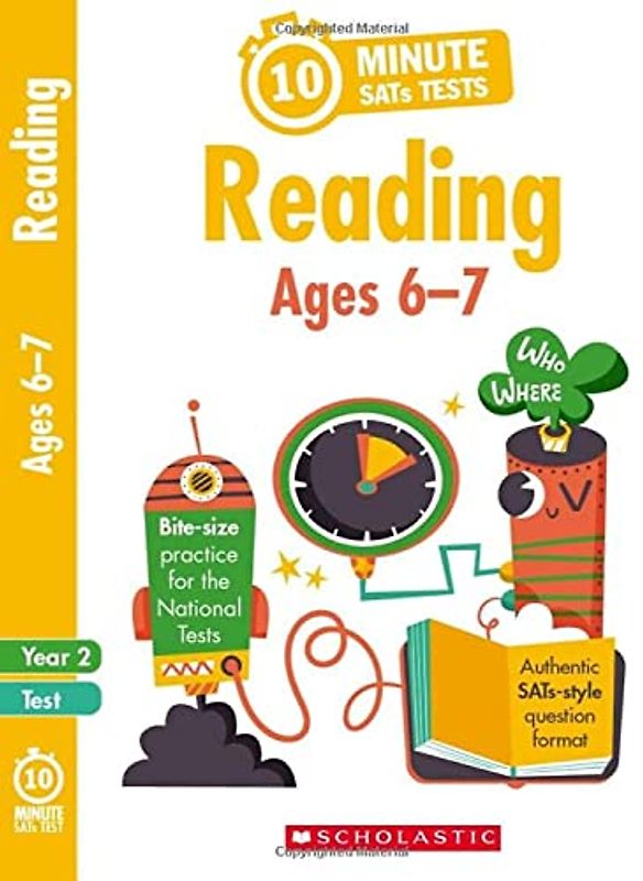 Quick test reading activities for children ages 6-7 (Year 2). Perfect for Home Learning. (10 Minute SATs Tests)