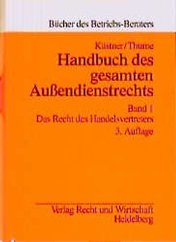 Handbuch des gesamten Außendienstrechts