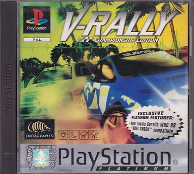 V-Rally: Championship Edition [Platinum] PlayStation 1