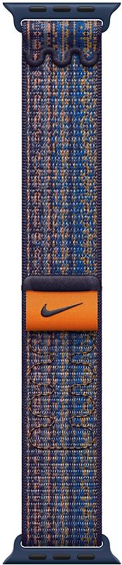 Apple Watch 44/45/46/49 mm Nike Sport Loop game royal/orange