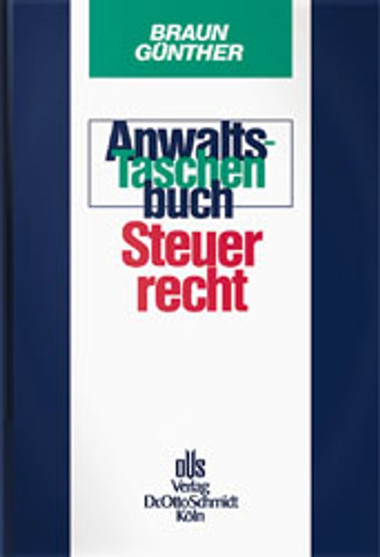 Anwaltstaschenbuch Steuerrecht