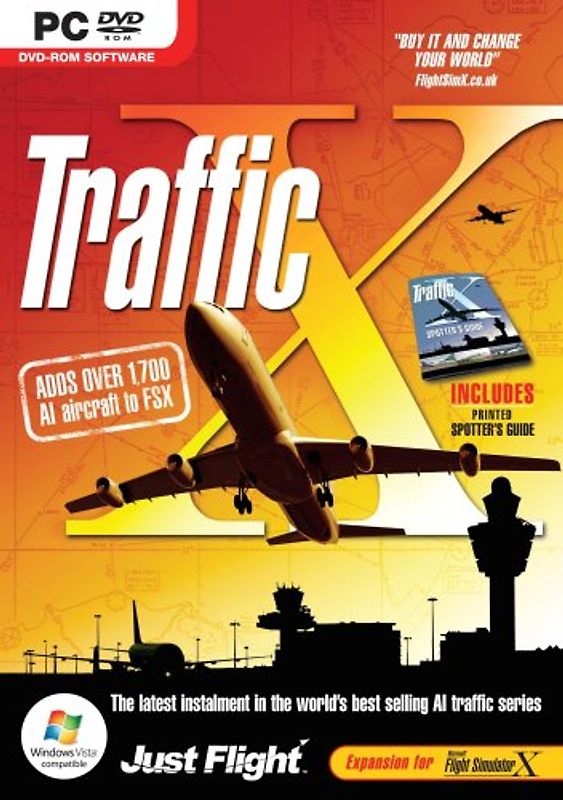 Microsoft Flight Simulator X: Traffic X [AddOn, Internationale Version] PC Spiele