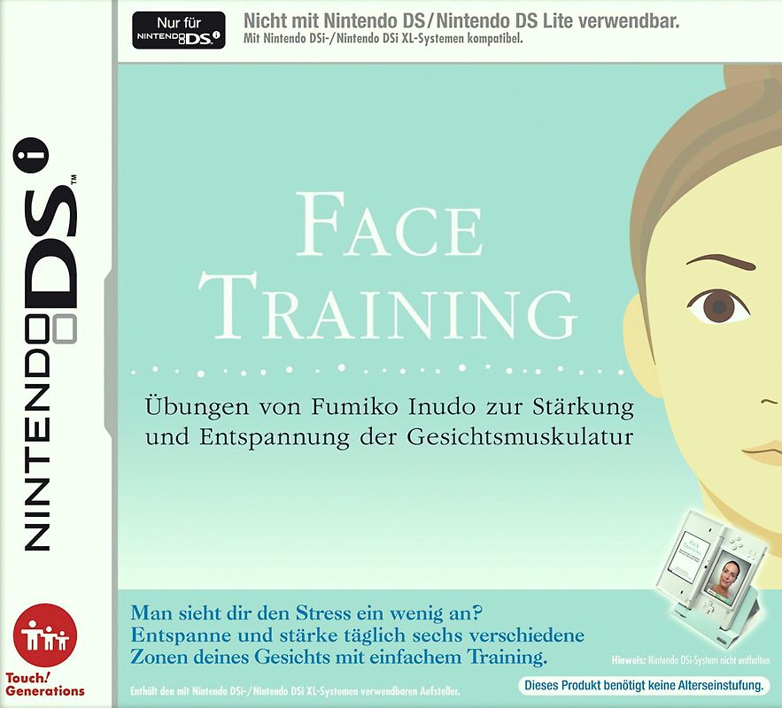 Face Training [only DSi/DSiXL] Nintendo DS