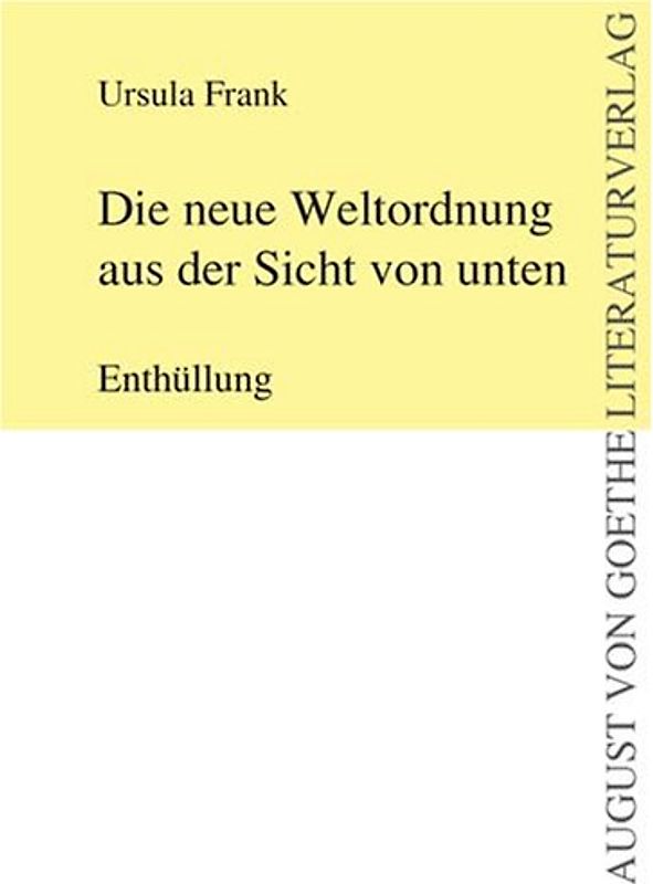 Die neue Weltordnung aus der Sicht von unten