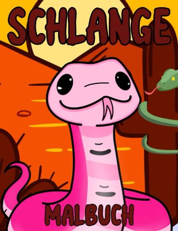 Schlange Malbuch: Malvorlagen Für Jungen, Mädchen (4–8, 8–12 Jahre) und Erwachsene: 44 originelle und einzigartige Schlange-Designs: Für ... für alle: Nettes Geschenk für Jeden Anlass