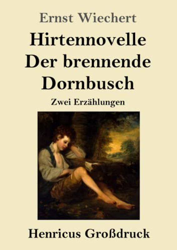 Hirtennovelle / Der brennende Dornbusch (Großdruck): Zwei Erzählungen