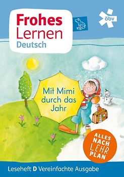 Frohes Lernen Deutsch, Mit Mimi durch das Jahr, vereinfachte Ausgabe, Leseheft