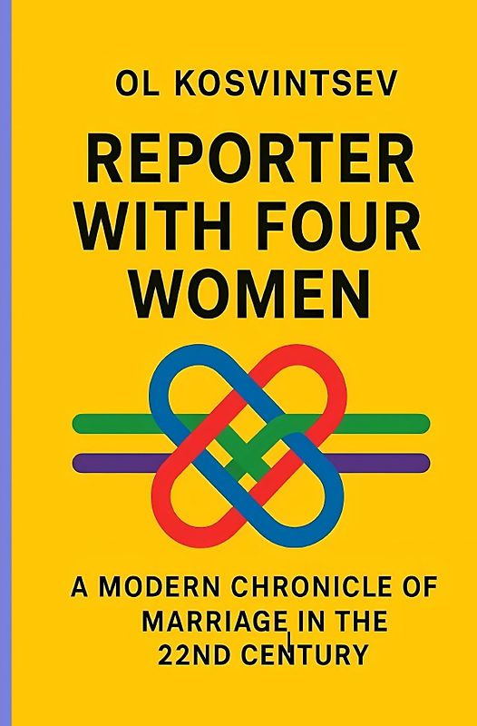 Reporter with Four Women