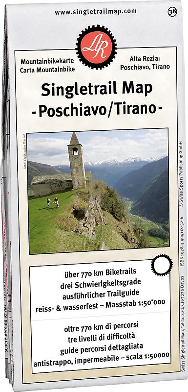 Singletrail Map 038 Poschiavo/Tirano