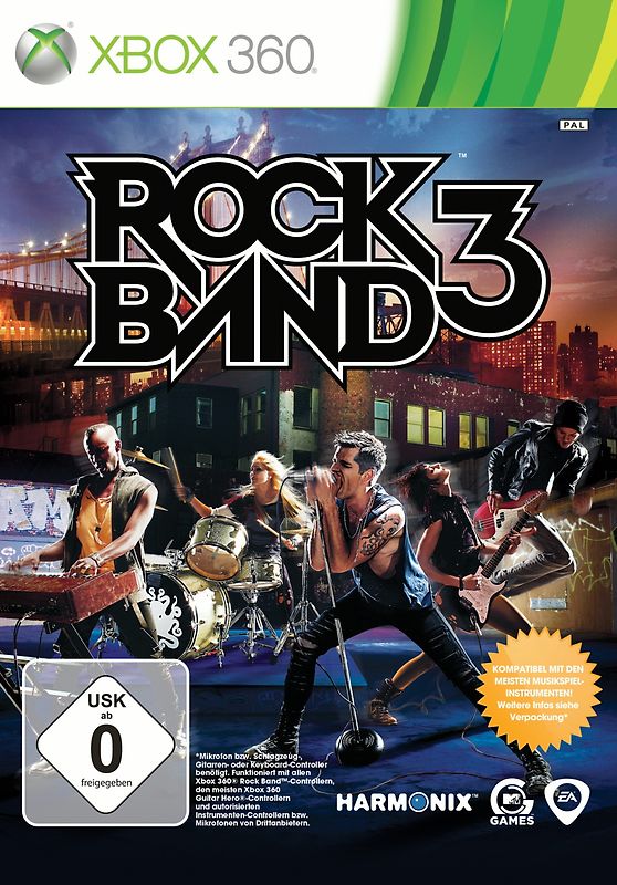 Rock Band 3 Xbox 360