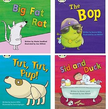 Learn to Read at Home with Phonics Bug: Pack 2 (Pack of 4 fiction books)