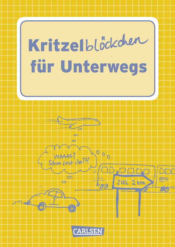 Kritzelblöckchen für unterwegs