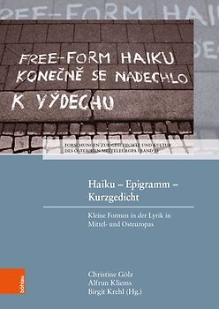 Haiku – Epigramm – Kurzgedicht