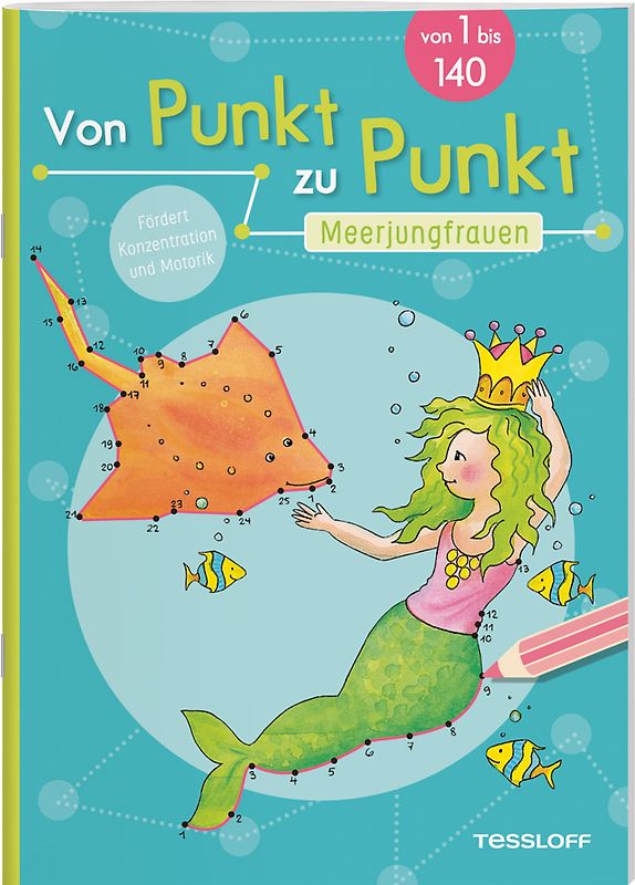 Von Punkt zu Punkt. Meerjungfrauen