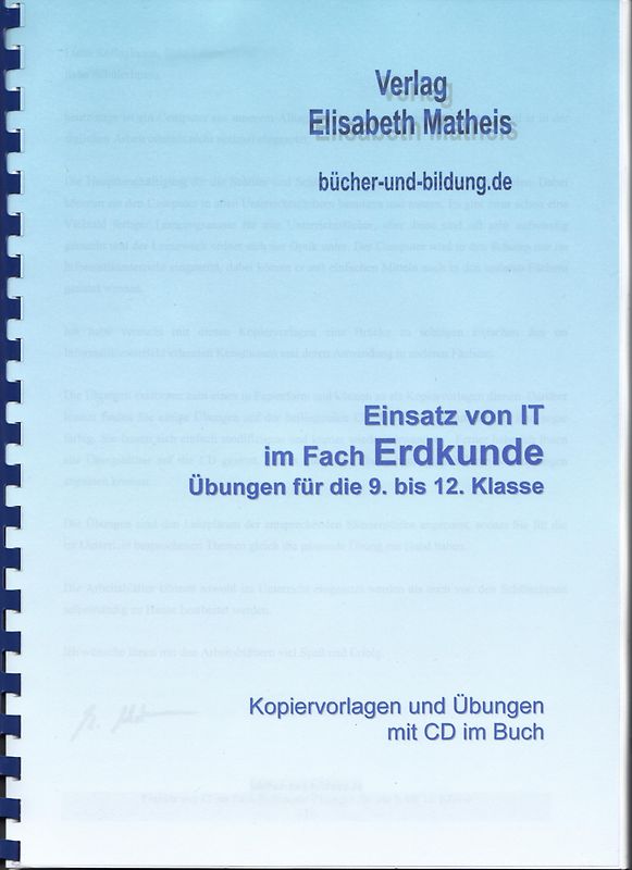 Übungen Erdkunde Klasse 9 bis 12