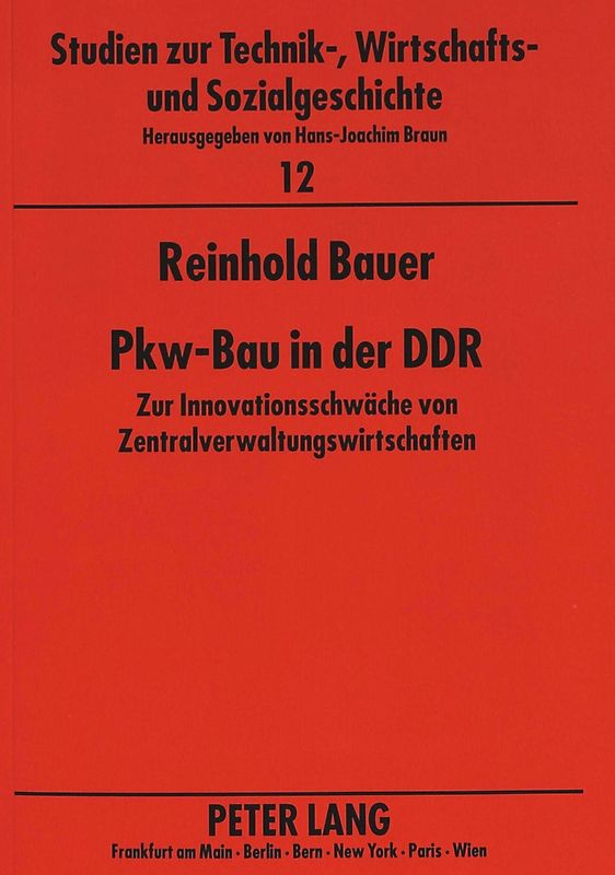 Pkw-Bau in der DDR